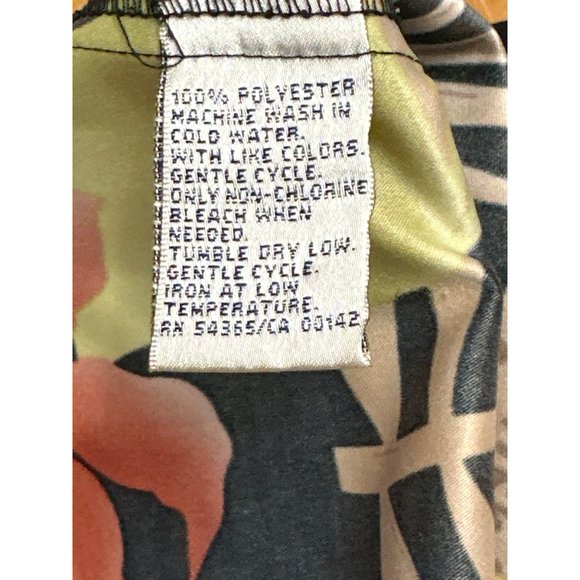 Allison Daley Tropical Floral Button Up Blazer Size 10 - Picture 10 of 14